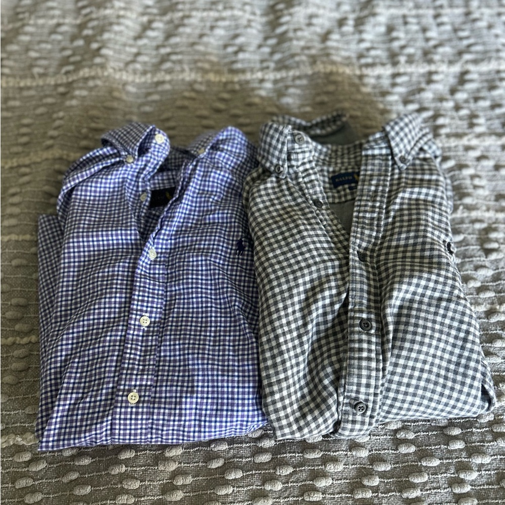 2 Men’s Polo Ralph Lauren Button Down Size Medium